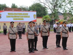 Kasat Intel dan Polairud Polres Sumbawa Berganti