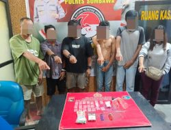 Lima Pemuda dan Satu Wanita Diringkus Polisi di Kosan Wilayah PPN Sumbawa