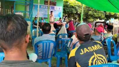 Aleg Abron Siap Akomodir Aspirasi Warga Teluk Santong Melalui Pokir