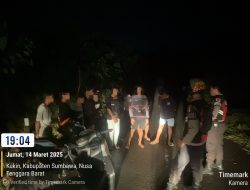 Polres Sumbawa Amankan Remaja Pelaku Balap Liar di Jembatan Limung