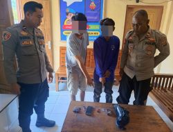 Polsek Moyo Hilir Gagalkan Transaksi Narkoba, Dua Pria Diamankan