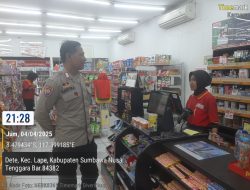 Polsek Lape Gencarkan Sosialisasi Penolakan Aksi Premanisme