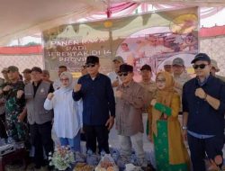 Bupati dan Wabup Sumbawa Panen Raya Serentak Diikuti Virtual Presiden Prabowo