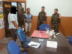 Respon Laporan Warga, Koramil 02/Empang Bantu Amankan Pria yang Diduga Edarkan Sabu
