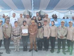 TAGANA Disos Sumbawa Ikuti Peringatan HUT ke-21 di Lombok Utara, Gelar Aksi Sosial  dan Edukasi Kebencanaan