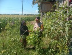 Polisi Dukung Warga Wujudkan Ketahanan Pangan