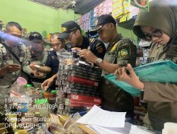 Satgas CHT Sumbawa Sita 11.748 Batang Rokok Ilegal di Empang dan Tarano