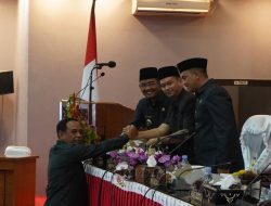 Hadiri Sidang Paripurna DPRD, Wabup Apresiasi Masukan Fraksi