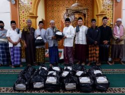 Subuh Berjamaah, Wabup Ansori Salurkan Bantuan dan Serap Aspirasi Warga