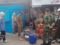 Satpol PP Sumbawa Amankan 324 Botol Miras dan Pasangan Tanpa Nikah dalam Operasi Gabungan