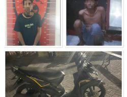 Aksi Terekam CCTV, Pelaku Curanmor Ditangkap