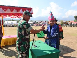 Wabup Sumbawa Puji Kinerja TNI dalam TMMD Kalabeso, Janji Lanjutkan Pembangunan Desa