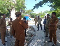 Wabup Sumbawa Sidak Proyek Fisik, Tindaklanjuti Keterlambatan di Lapangan