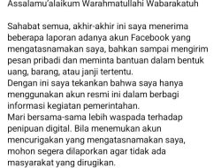 Lindungi Masyarakat, Bupati Jarot Serukan Kewaspadaan Terhadap Penipuan Online