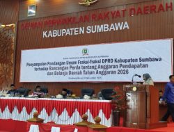Soroti APBD 2026, Ini 9 Tuntutan Fraksi PKB Selamatkan Rakyat dan Pembangunan Sumbawa