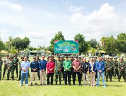 Sebelum Bekerja, Karyawan Baru PT SJR Dilatih TNI
