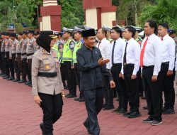 Pimpin Apel Operasi Lilin Rinjani, Wabup Sumbawa Minta Keamanan Nataru Dijaga Ketat