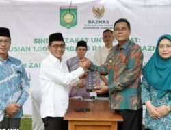 Bupati H. Jarot dan BAZNAS Sumbawa Salurkan 1.000 Paket Sembako