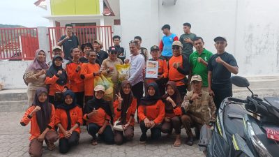 Bantu Korban Kebakaran di Desa Kalimango Pramuka Sumbawa Buka Posko