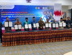 Rektor UNSA Teken Kerja Sama Penambahan Kuota Beasiswa BI NTB