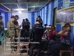Opgab Trantibumlinmas : 104 Botol Miras, Kasus IMS, Narkoba, hingga Remaja Pengguna WTS Terjaring
