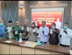 Melibatkan Pelajar, Sabu Nyaris 1 Kg Dimusnahkan di Sumbawa