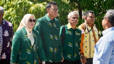 Kawal Proyek Hilirisasi Unggas, Bupati Sumbawa Temui Dirjen PKH dan Dirut Berdikari di Gorontalo