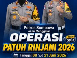 Siapkan Kelengkapan Kendaraan, Polres Sumbawa Gelar Operasi Patuh Rinjani Selama 14 Hari