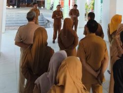 Sidak Dinas Arpusda, Wabup Ansori Tegur ASN yang Indisipliner