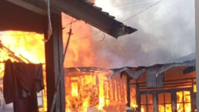 Kades Lenangguar Sampaikan Terima Kasih Atas Aksi Cepat Petugas Damkar