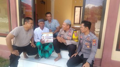 Polsek Sumbawa Tebar Kebaikan Melalui Bakti Sosial Jelang Hari Bhayangkara Ke-80