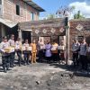 Polsek Lape Berikan Bantuan Sosial bagi Korban Kebakaran di Desa Labuhan Kuris