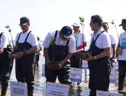 Menteri LH dan Bupati Sumbawa Hijaukan Pesisir Labuhan Alas