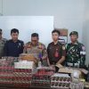 Gempur Rokok Ilegal di Lape dan Empang, Satpol PP Sumbawa Amankan Puluhan Ribu Batang Rokok Tanpa Cukai