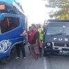 Minibus Pengangkut Rombongan Buruh Bawang Kecelakaan di Plampang, 1 Korban Jiwa