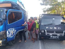 Minibus Pengangkut Rombongan Buruh Bawang Kecelakaan di Plampang, 1 Korban Jiwa