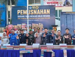 Musnahkan Rokok dan Miras Ilegal, Bea Cukai Sumbawa Selamatkan Potensi Kerugian Negara Rp 836 Juta