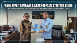 Jemput Bola ke Pusat, Wabup Ansori Temui Deputi IV KSP Dorong Percepatan Infrastruktur dan Pendidikan