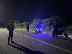 Polres Sumbawa Gencarkan Patroli Blue Light di Jalur Samota Cegah Balap Liar dan 3C