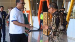 Sambut Menkum RI, Wabup Ansori Gaet Dukungan Pusat Jaga Kelestarian Hiu Paus Teluk Saleh