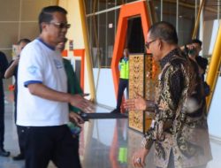Sambut Menkum RI, Wabup Ansori Gaet Dukungan Pusat Jaga Kelestarian Hiu Paus Teluk Saleh