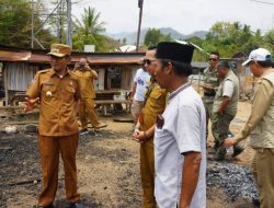 Pemkab Sumbawa Siapkan Rp20 Juta untuk Rumah Korban Kebakaran di Marga Karya, Warga Diimbau Waspada Korsleting