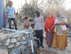 Kapolres Sumbawa Resmikan Bantuan Sumur Bor untuk Atasi Krisis Air Bersih di Dusun Omo