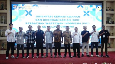 Kemitraan PWI–AMMAN, Dukung Peningkatan Kualitas Wartawan se-Pulau Sumbawa