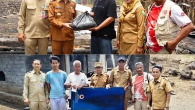 Datangi Korban Kebakaran di Utan dan Buer, Wabup Sumbawa Serahkan Bantuan dan Pastikan Penanganan Cepat